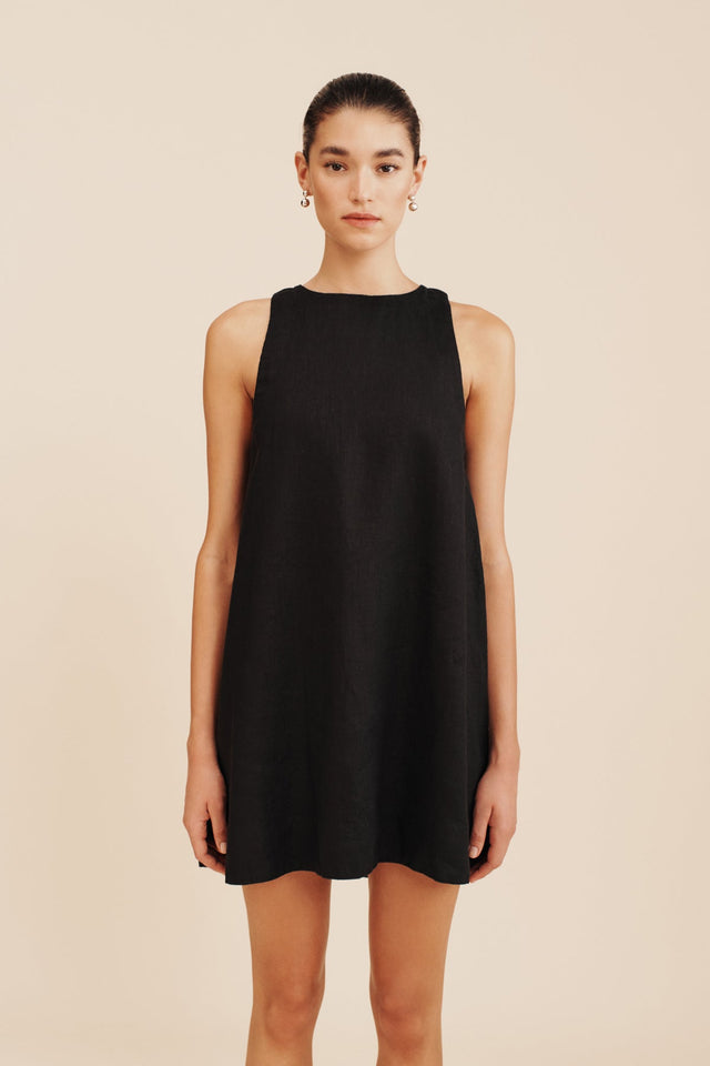 POPPY DRESS - BLACK – THE POSSE US