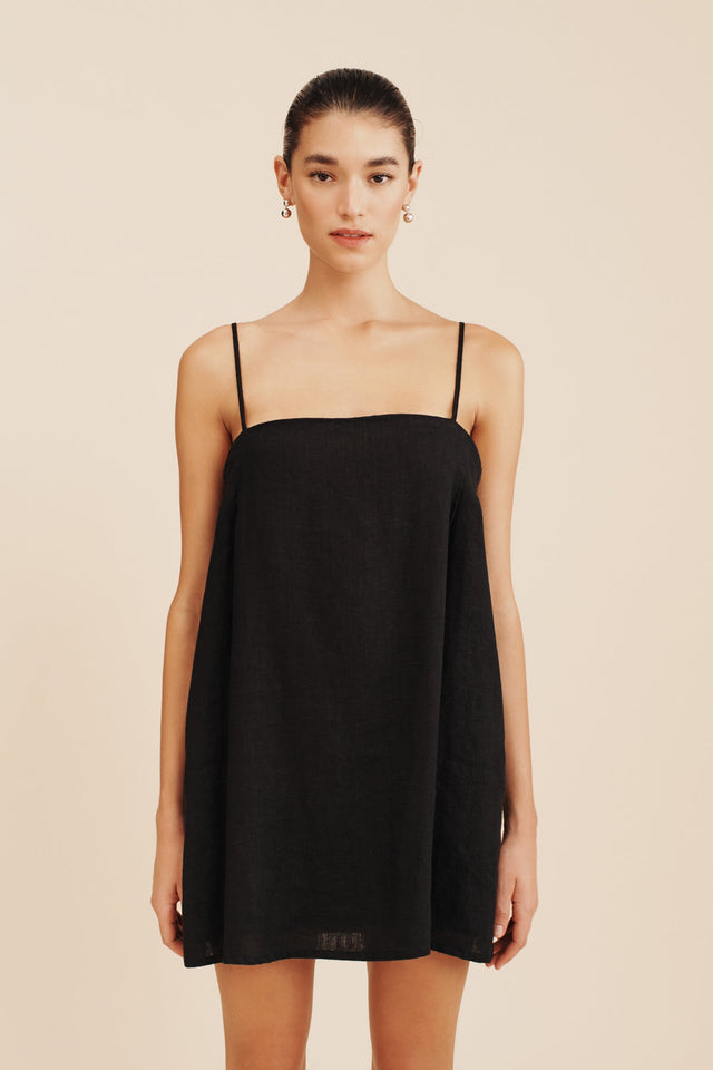 MAGGIE DRESS - BLACK – THE POSSE US