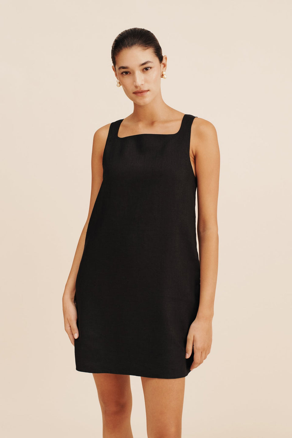 VAL MINI DRESS - BLACK – THE POSSE US